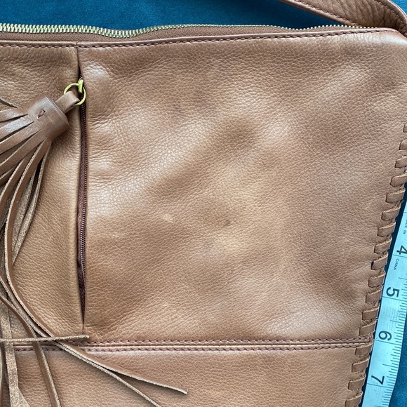 Authentic leather HOBO shoulder cross body bag - Picture 7 of 10